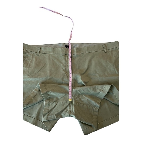 J. Crew Olive Sand 5" new stretch classic chino short in Plus Size 24 H5807 NEW - Picture 12 of 16